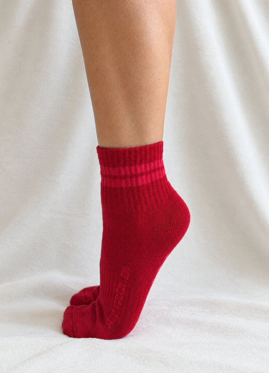 Rosé Grip Sock